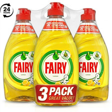3x Fairy Liquid Washing Up
