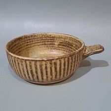 Tremar Cornish Studio Pottery Soup Bowl With Handle