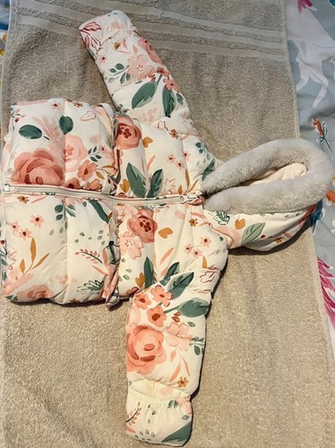 George baby girls floral coat - george,