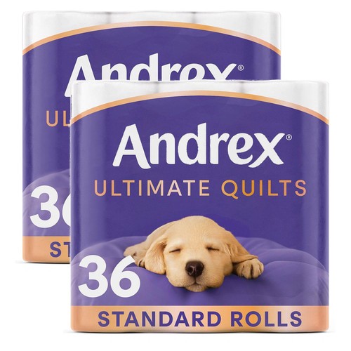 Andrex toilet rolls x72 - toilet,