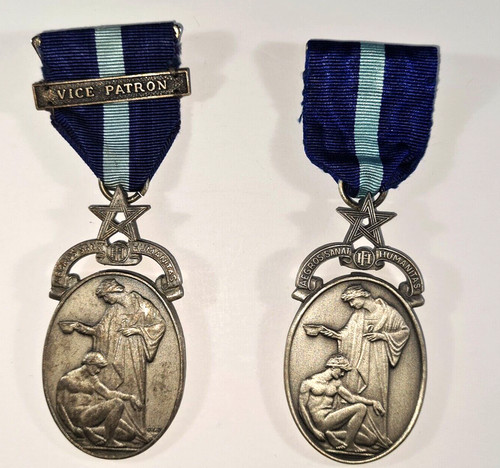 Masonic hospital medal vice - hospital,