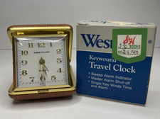 Westclox Travette II Keywound