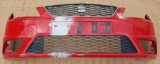 2013 – 2018 SEAT TOLEDO FRONT BUMPER IN RED DAMAGED 6JA807221