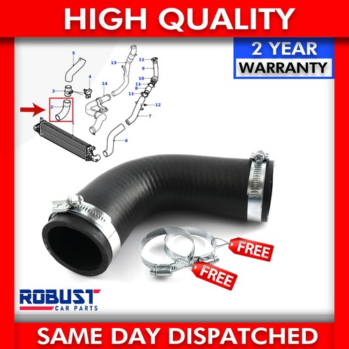Intercooler turbo hose - turbo, pipe