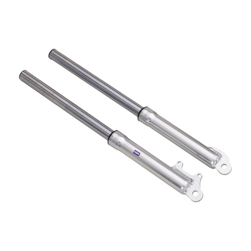 Fork tube set silver - silver, bike