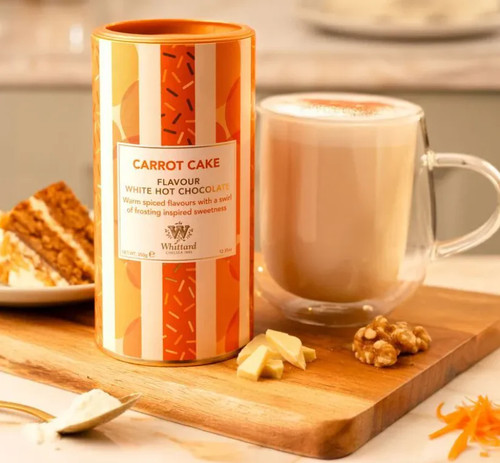 Whittard carrot cake flavour - carrot,