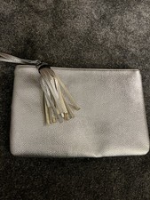 Lovely Silver Clutch Bag From Primark Brand New with Tags