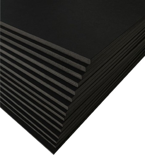 Black foam board - 12, –