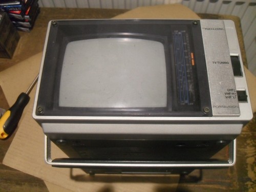 Vintage realistic portavision - vintage,
