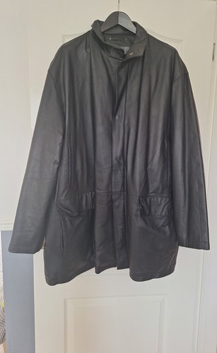Men leather jacket xl - men's,