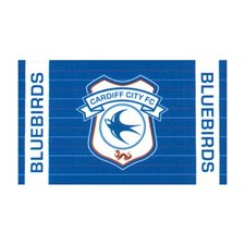 CARDIFF CITY FOOTBALL FLAG 5x3 Ft BLUEBIRDS