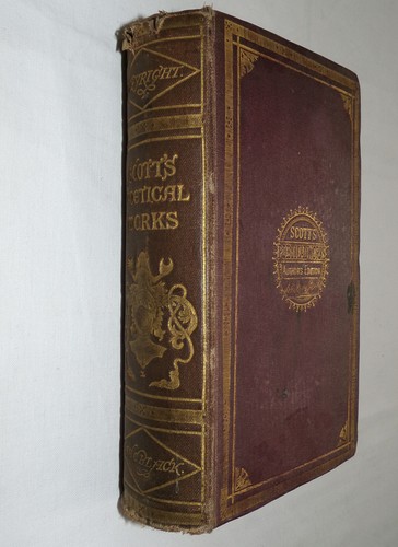 Walter scott poetical works - scott's,