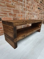 Stand unit solid rustic - tv, unit/solid