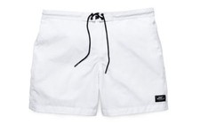 Men's Ex H&M David Backham White Swimming Shorts Quick Dry Trunks Swimwear S8