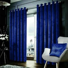 Sienna Crushed Velvet Curtains