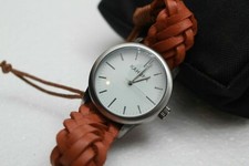 Kahuna Friendship BRACELET Watch Brown Leather