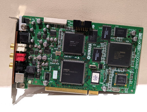 Yamaha sw1000xg pci - yamaha,