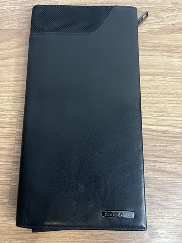 Samsonite black travel wallet - black,