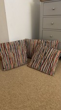 NEXT Multicoloured Striped Cushions Set Of 3