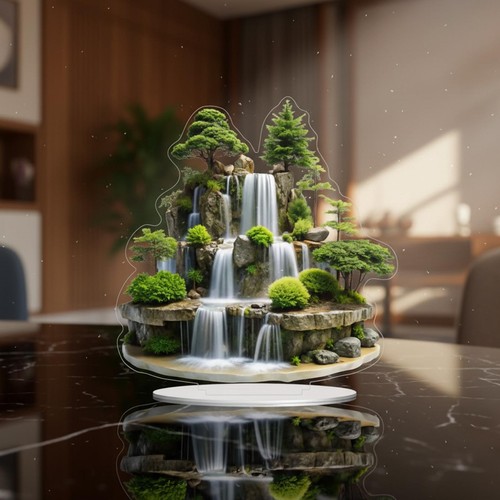 Tabletop water fountain - tabletop,
