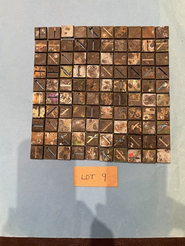 20mm square war gaming bases - war, x