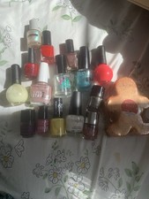 Nail Polish Bundle 15 With Ginger Bread Bath Bomb