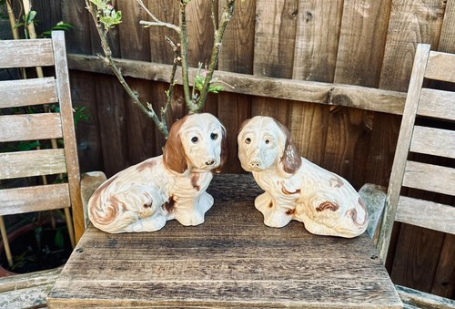 Pair vintage staffordshire - vintage,