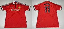 MANCHESTER UNITED home shirt jersey UMBRO  1998/2000 MU adult SIZE L  Large #11 