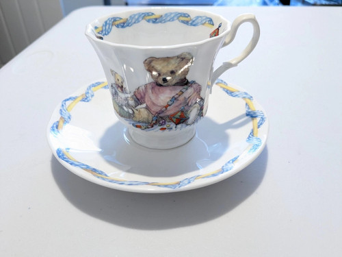 Vintage tales teddies cup - vintage,