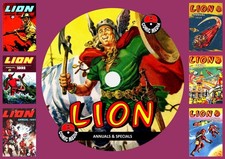 Lion UK Annuals & Specials On PC DVD Rom (CBR Format)