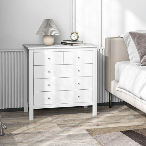 White chest drawers - white, 5