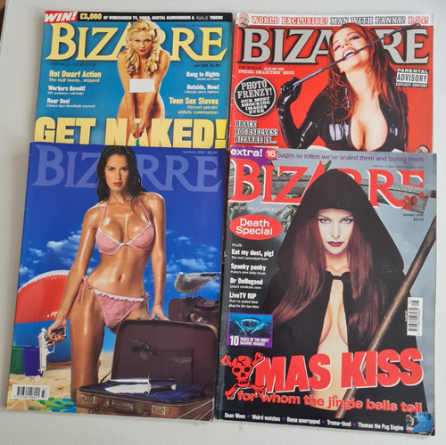 Bizarre magazine job lot - magazine,