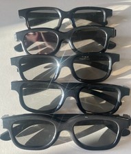😎 5 Pairs RealD 3D Cinema
