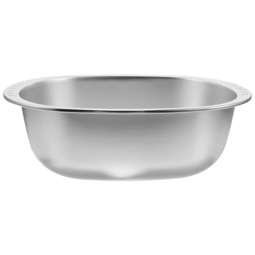 Stainless steel kneading basin - steel,