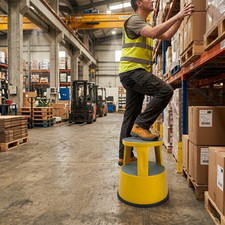 Yellow steel kick - steel,