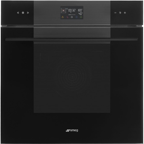 Smeg single oven - single, black