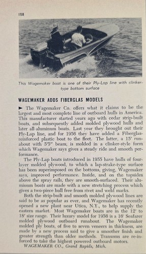 1956 magazine photo wagemaker - magazine,
