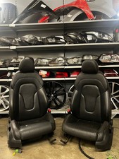 Audi Tt Mk2 2006-2014 FRONT SEATS (PAIR)  LEATHERS (CHECK IMAGES)