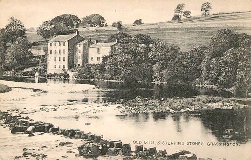 Grassington old mill - mill, &