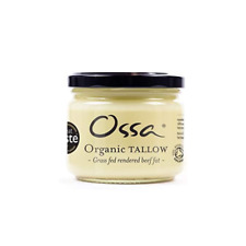 Ossa Organic Tallow 100% Pure Traditional Beef Fat  British Grass Fed  265g