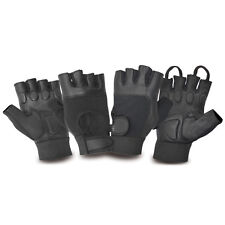 Mens Weight Lifting Gel Padded Gloves Gym Training Workout Fitness Bodybuilding 
