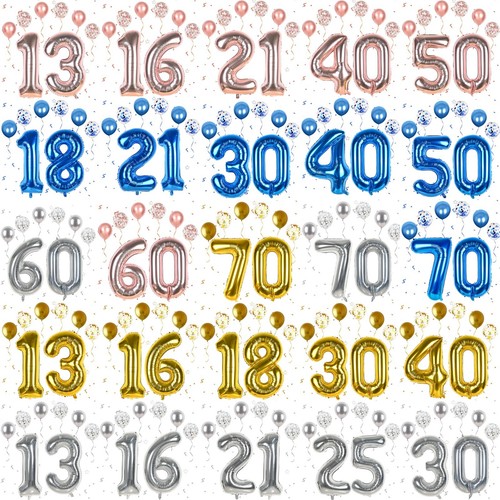 Giant foil number balloons - 40",