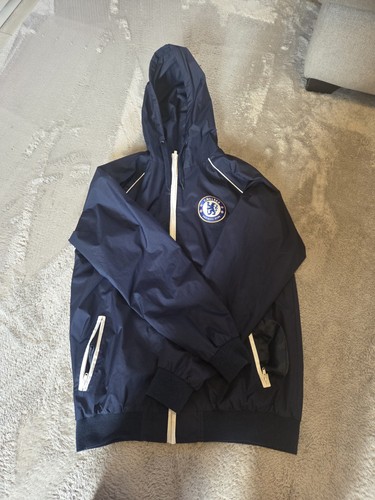 Chelsea navy blue hooded - fc,