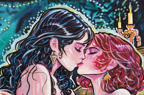 Original painting trio - a4,