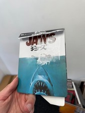 Jaws (1975) HMV Exclusive Japanese 4K UHD Blu Ray Steelbook - Damaged cover