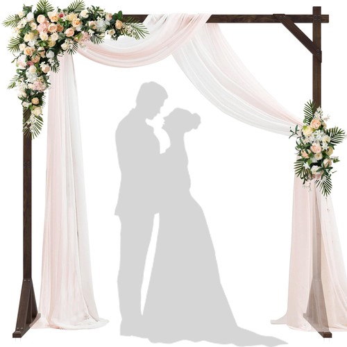 2ft wooden wedding arch - 7.2ft,
