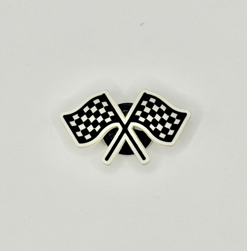 Racing flags shoe - shoe, charm