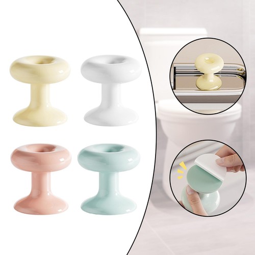 Donut toilet button pusher - toilet,