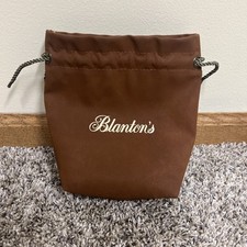 Rare Blanton’s Straight From the Barrel Leather Drawstring Bag Single Limited