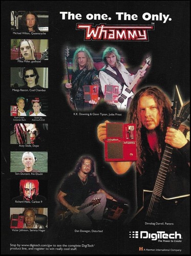 Digitech whammy guitar effects - digitech,